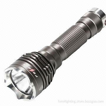 LED flashlight with 5 hours recharging time
